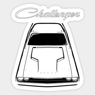 Dodge Challenger 1970-1971 Sticker